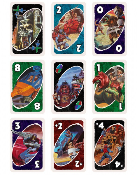 UNO Card Game Masters of the Universe