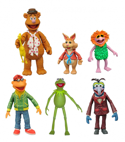 The Muppets Backstage Action Figure Deluxe Box Set