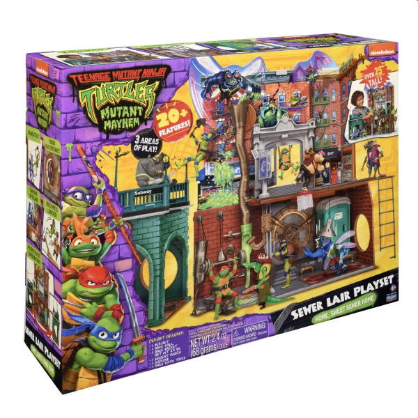 Sewer Lair Playset, Teenage Mutant Ninja Turtles: Mutant Mayhem