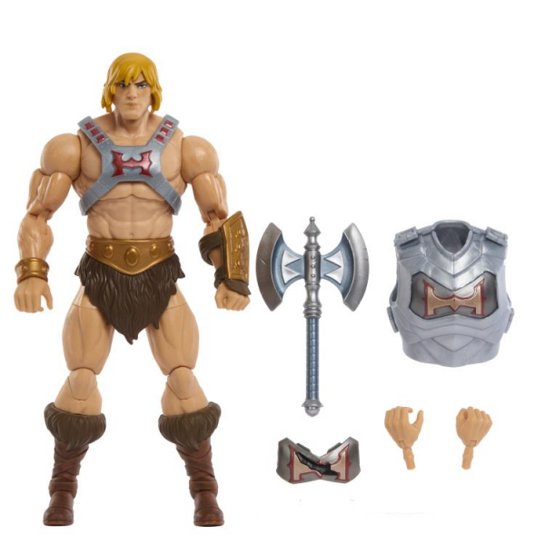 Battle Armor He-Man Actionfigur Masterverse, Masters of the Universe: Revolution, 18 cm