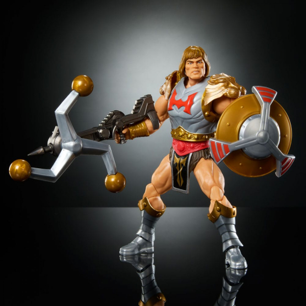 Flying Fist He-Man Actionfigur Masterverse, Masters of the Universe: New Eternia, 18 cm