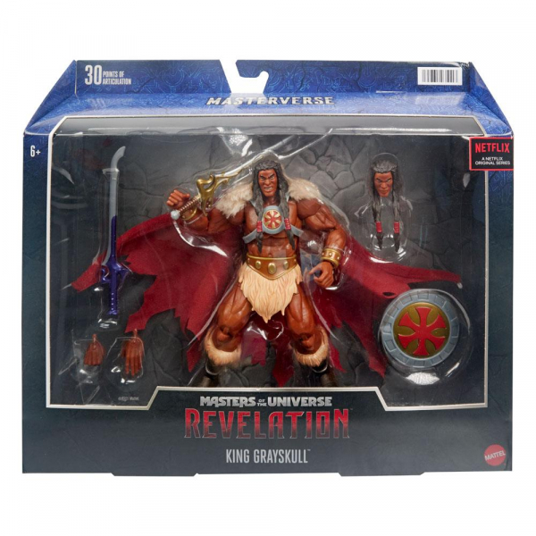 King Grayskull Actionfigur Masterverse Deluxe, Masters of the Universe: Revelation, 18 cm