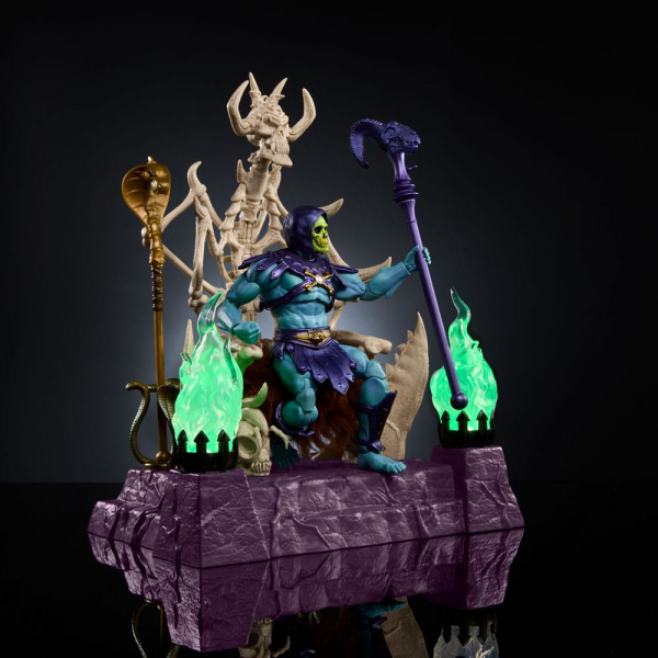 Skeletor & Thron Actionfigur Masterverse Exclusive, Masters of the Universe: New Eternia, 18 cm