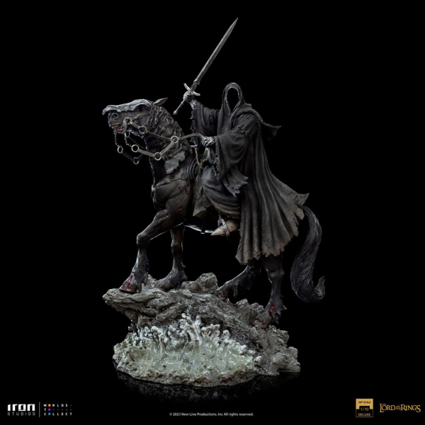 Nazgul on Horse Statue 1/10 Art Scale Deluxe, The Lord of the Rings, 42 cm