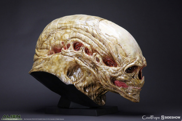 Newborn Alien Head Lifesize