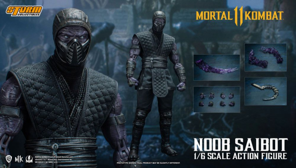 Noob Saibot Actionfigur 1:6, Mortal Kombat 11, 32 cm