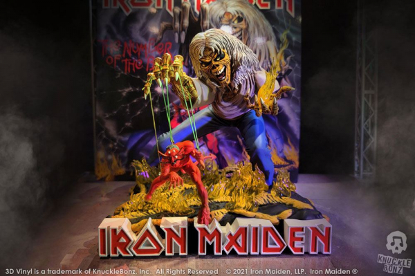 The Number of the Beast Statue 3D Vinyl, Iron Maiden, 20 cm