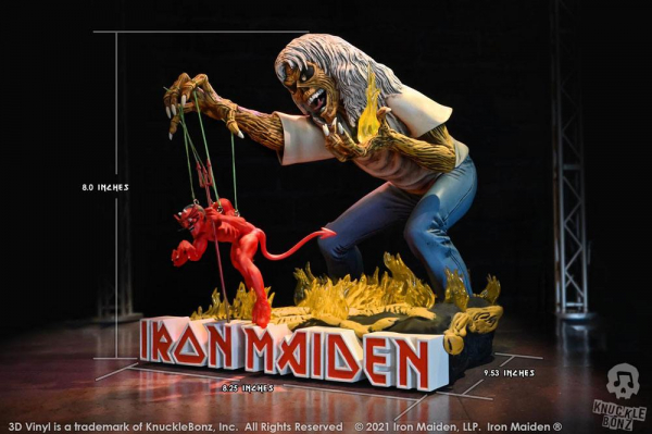 The Number of the Beast Statue 3D Vinyl, Iron Maiden, 20 cm