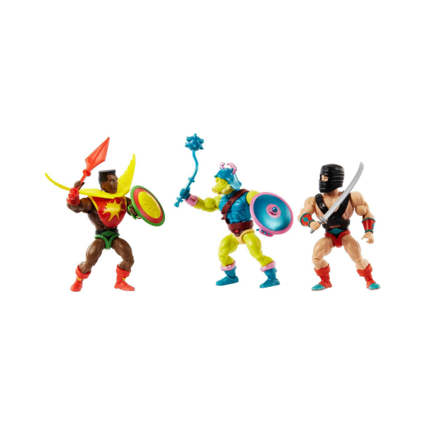 Actionfiguren-Dreierpack MOTU Origins Exclusive, Masters of the Universe, 14 cm