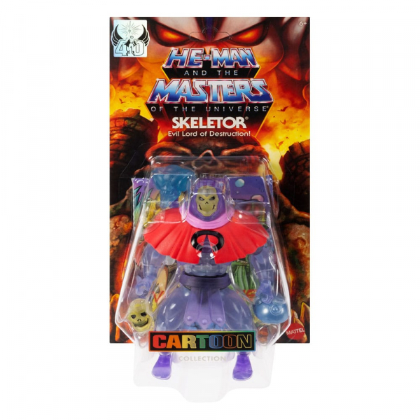 Invisible Skeletor Action Figure MOTU Origins Cartoon Collection, Masters of the Universe, 14 cm