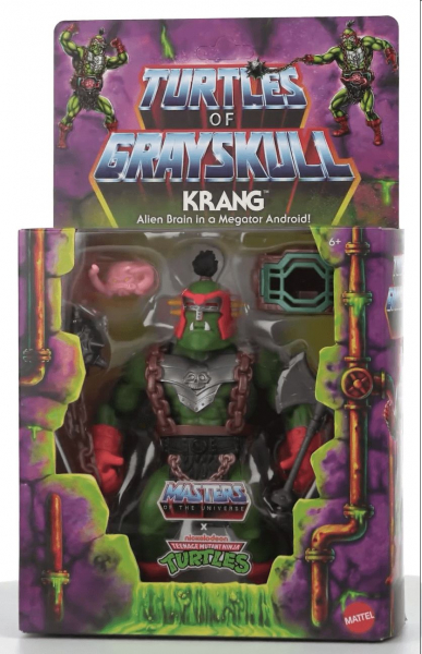 Krang Actionfigur MOTU Origins Deluxe, Turtles of Grayskull, 14 cm