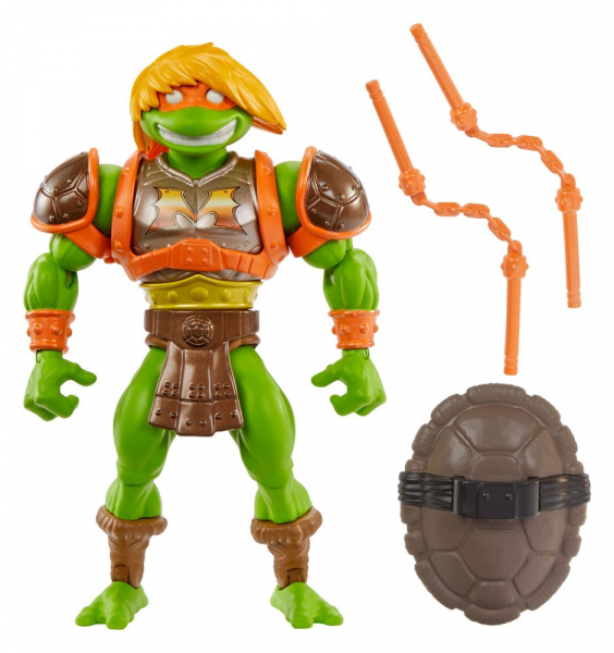 Michelangelo Action Figure MOTU Origins, Turtles of Grayskull, 14 cm