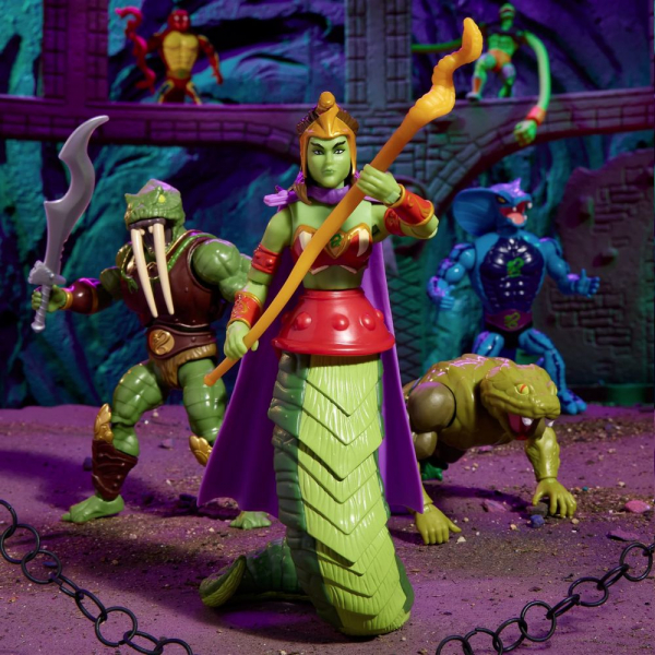 Lady Slither Action Figure MOTU Origins Exclusive, Masters of the Universe, 14 cm