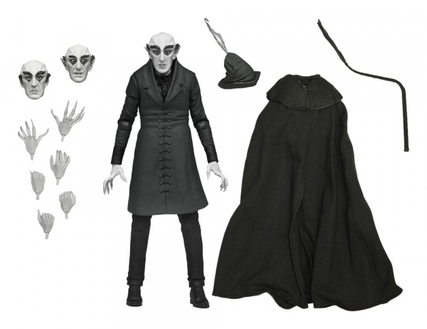 Ultimate Count Orlok (Black & White) Actionfigur, Nosferatu, 18 cm