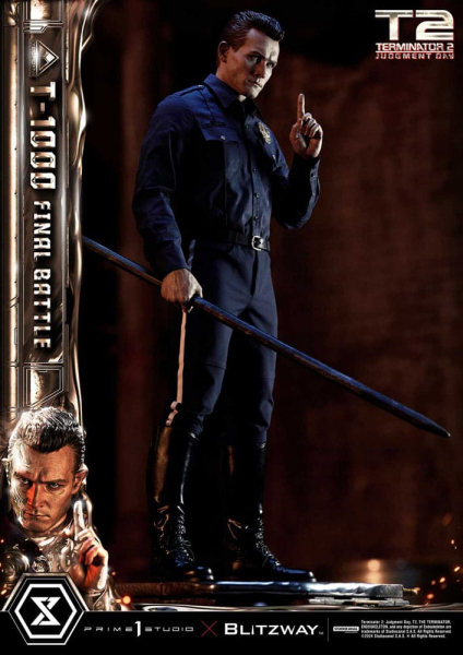 T-1000 (Final Battle) Statue 1/3 Museum Masterline Series Deluxe Version, Terminator 2, 73 cm