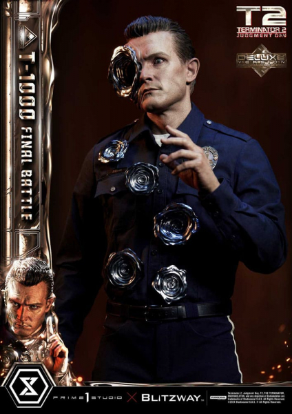 T-1000 (Final Battle) Statue 1/3 Museum Masterline Series Deluxe Version, Terminator 2, 73 cm