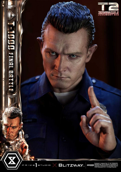 T-1000 (Final Battle) Statue 1/3 Museum Masterline Series Deluxe Version, Terminator 2, 73 cm