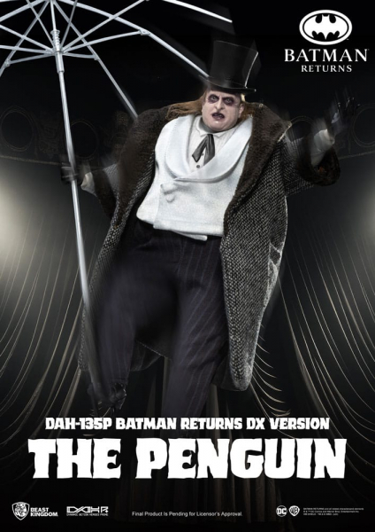 The Penguin (Deluxe Edition) Actionfigur 1:9 Dynamic 8ction Heroes, Batmans Rückkehr, 17 cm