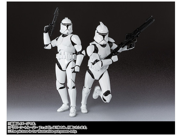 Clone Trooper Phase 1 Action Figure S.H.Figuarts, Star Wars: The