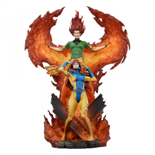 Phoenix and Jean Grey Statue Sideshow, Marvel, 66 cm