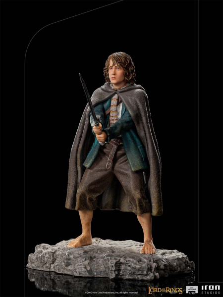 Pippin Statue Art Scale 1/10 Battle Diorama Series, The Lord of the Rings, 12 cm