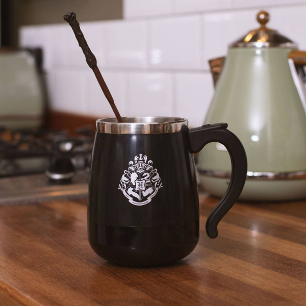 Selbstrührende Tasse mit Zauberstab, Harry Potter