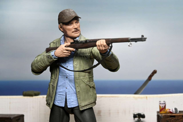 Ultimate Sam Quint Action Figure 50th Anniversary, Jaws, 18 cm