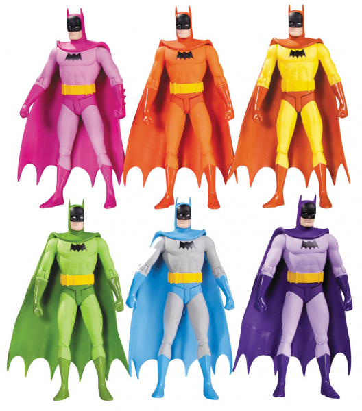 Rainbow Batman 6er-Pack