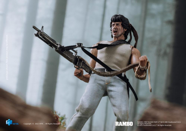 John Rambo Action Figure 1/12 Exquisite Super, First Blood, 16 cm