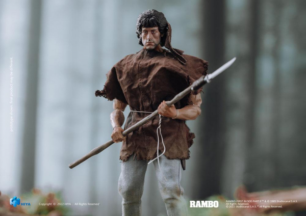 John Rambo Action Figure 1/12 Exquisite Super, First Blood, 16 cm