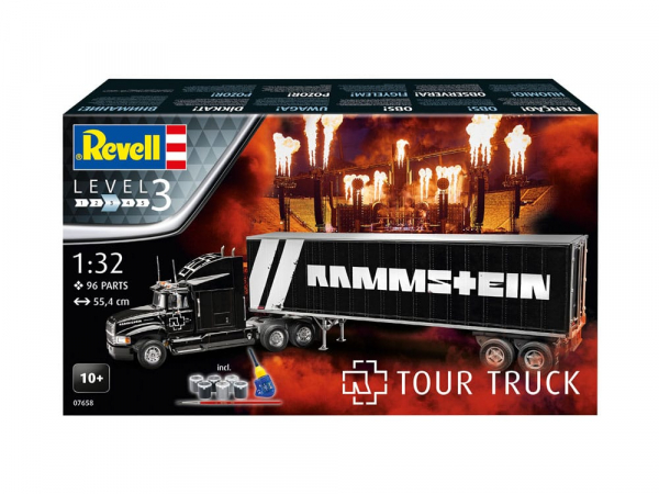 Rammstein Tour Truck Modellbausatz 1:32, 55 cm