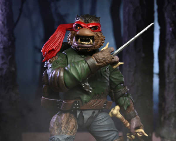 Ultimate Raphael as The Wolf Man Actionfigur, Universal Monsters x Teenage Mutant Ninja Turtles, 18 cm