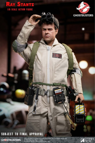 Ray Stantz Actionfigur 1:6, Ghostbusters, 30 cm