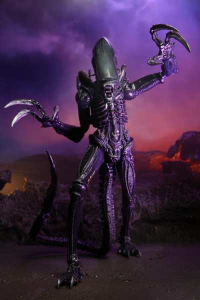 Razor Claws Alien (Movie Color) Actionfigur, Alien vs. Predator (Arcade 1994), 23 cm