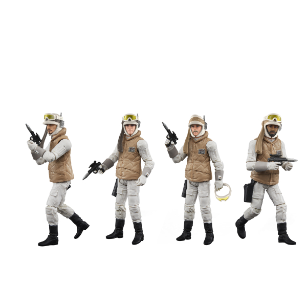 Rebel Soldier (Echo Base Battle Gear) Actionfiguren 4er-Pack Vintage Collection Exclusive, Star Wars: Episode V, 10 cm