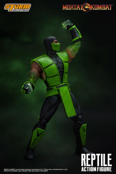 Reptile Actionfigur 1:12 Exclusive, Mortal Kombat, 18 cm