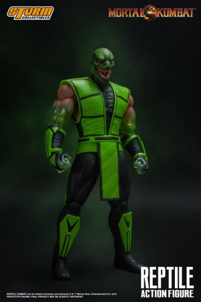 Reptile Actionfigur 1:12 Exclusive, Mortal Kombat, 18 cm