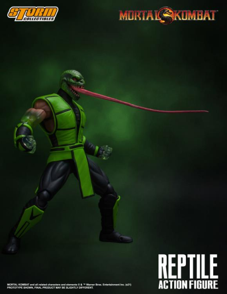 Reptile mortal deals kombat action figure