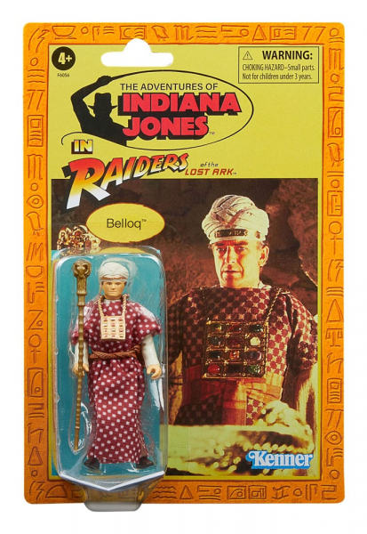 Belloq Action Figure Indiana Jones Retro Collection, Raiders of the Lost Ark, 10 cm