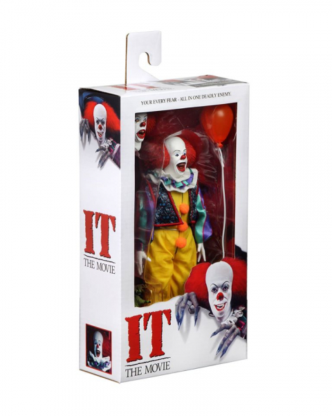 Pennywise Retro Action Figure, Stephen King's It (1990), 20 cm