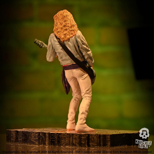 Rick Savage Statue 1:9 Rock Iconz, Def Leppard, 24 cm