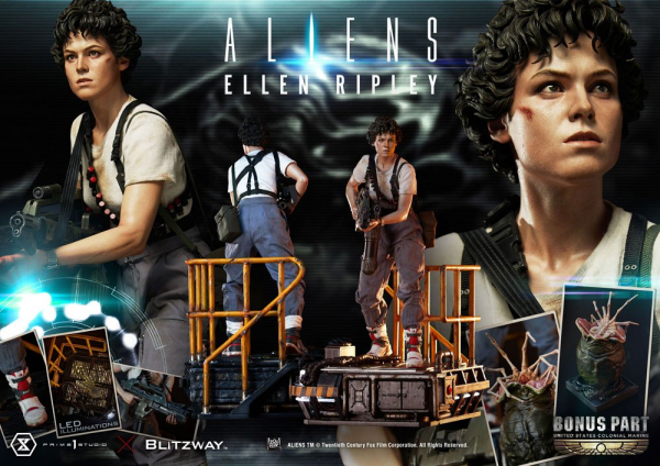 Ellen Ripley Statue 1:4 Ultimate Premium Masterline Series Bonus Version, Aliens - Die Rückkehr, 56 cm