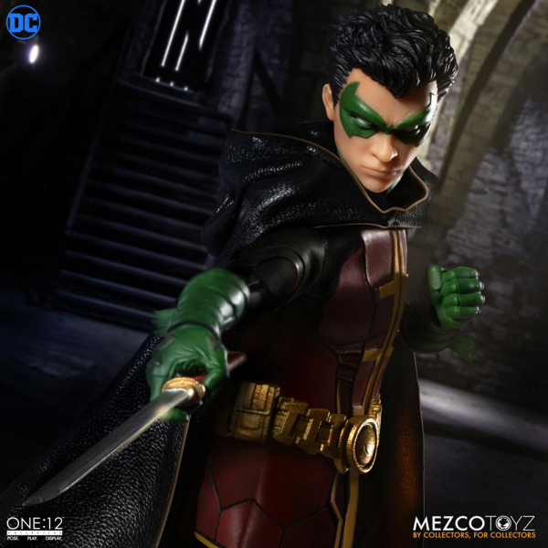 Robin Action Figure 1/12 Mezco, DC Comics, 16 cm