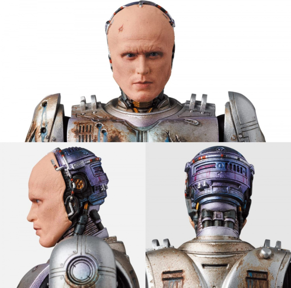 RoboCop (Murphy Head Damage Ver.) Action Figure MAFEX, RoboCop, 16 cm