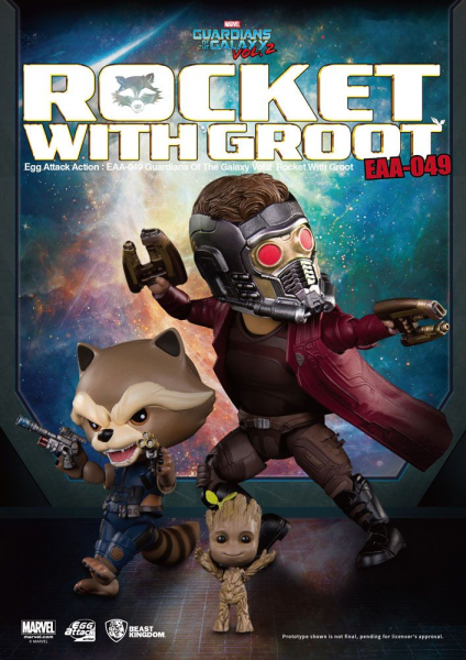 Egg Attack Rocket & Groot