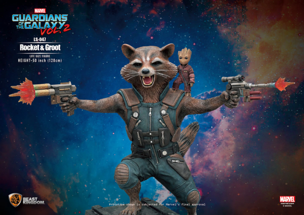 Rocket & Groot Life-Size