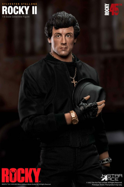 Rocky Balboa (Black Suit) Action Figure 1/6 My Favourite Movie, Rocky II, 30 cm