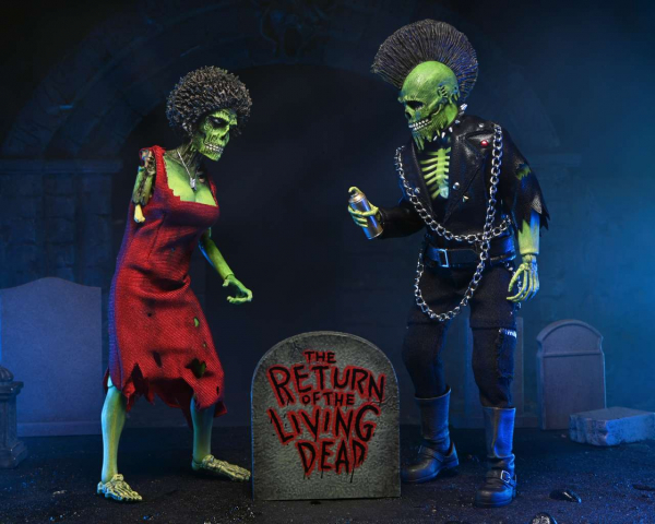 Trash & Suicide Retro Action Figures, The Return of the Living Dead, 20 cm