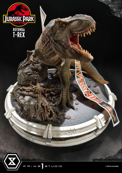 Rotunda T-Rex Statue 1:6 Legacy Museum Collection, Jurassic Park, 37 cm