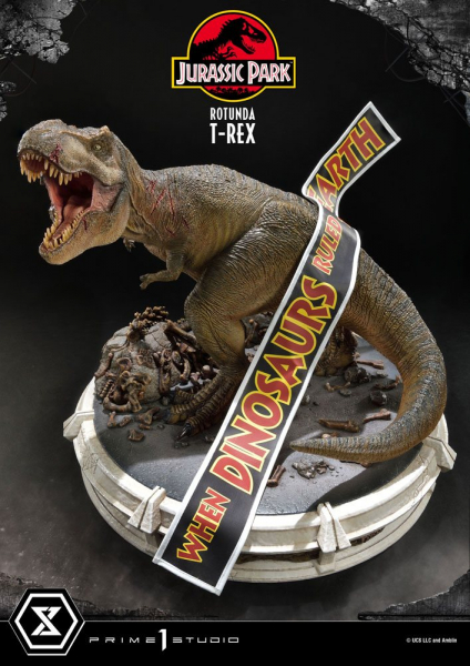 Rotunda T-Rex Statue 1:6 Legacy Museum Collection, Jurassic Park, 37 cm